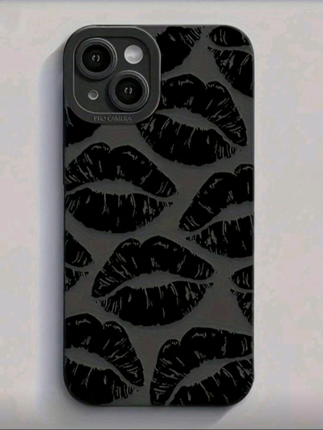 Coque motif lèvres